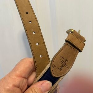 Guy Harvey leather Fish belt. Great shape